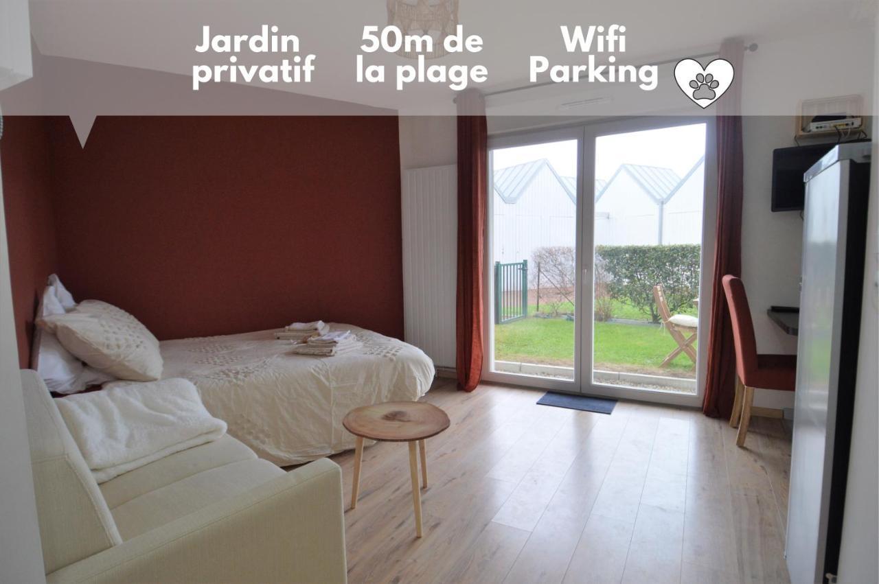 Jardin - A 50M De La Plage - Wifi - Parking Courseulles-sur-Mer Εξωτερικό φωτογραφία